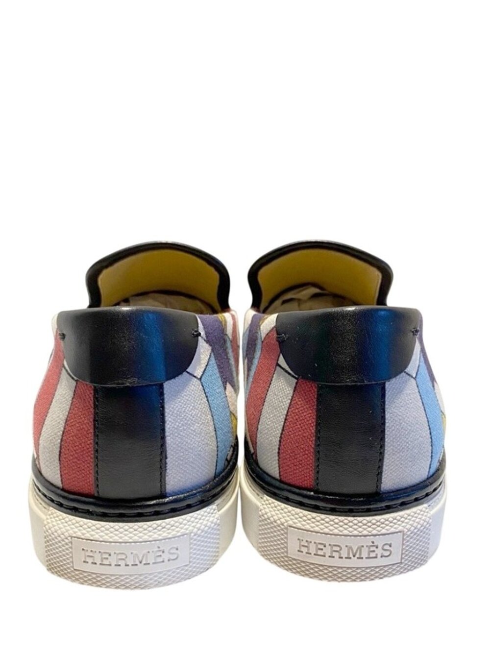 Hermès Men's Canvas Slip-on Shoes / EU 41/ US 8 - Picture 4 of 16